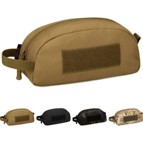 Outdoor Tactical Molle Pouch Camouflage Goggles Storage Box Eyewear Accessory Waist Pouch EDC Bags New
