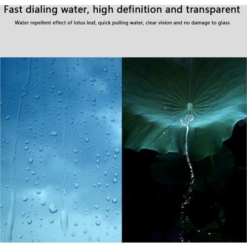 Rain Shield Side Window Glass Film 2x Universal Car Side Window Anti Fog Rainproof Protecitve Film Auto Accessories