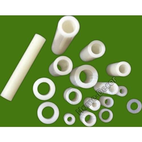 1000 PCS M4 Insulated Column Plastic Sleeve ABS Cushion High Column Washer Pillar Spacer Plastic Tube Isolation Washer,Pipe