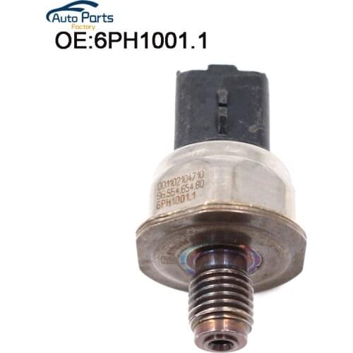 New High Quality Fuel Rail Pressure Sensor For Citroen Jumpy Peugeot Partner Tepee 1.6 Hdi JTD 9655465480 6PH1001 6PH1001.1