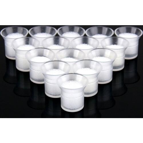 Sponge Ink Caps For Microblading Tattoo Pigment Glue Rings Makeup Rings Permanent Makeup Tattoo Eyelash Extension Glue Stander