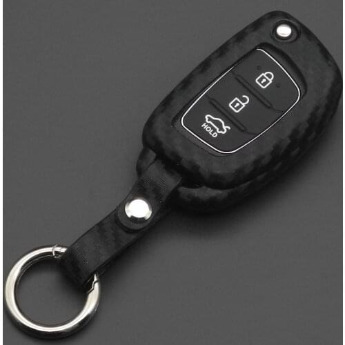 Kutery Remote Car Key Case Silicone Protect Shell For Hyundai Creta I10 I20 Tucson Elantra Santa Fe