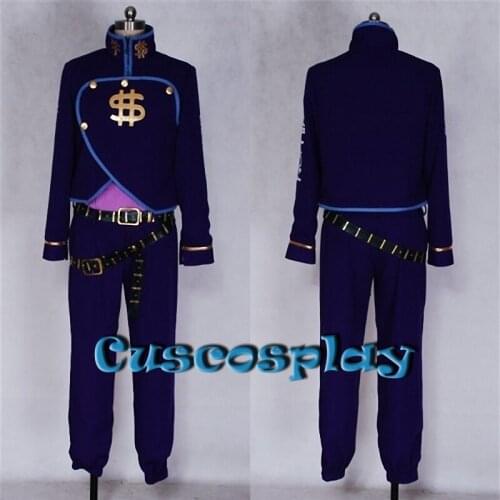 Anime JOJO JoJos Bizarre Adventure 4 Nijimura Okuyasu Cosplay Costume halloween costume for women/men adults custom made