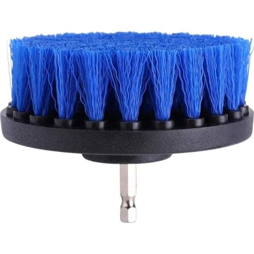 HLZS-Drill Brush Attachment Kit,Cleaning Brush Scrubber Drill Brushes for Cleaning Kitchen Garden (Drill Not Included)