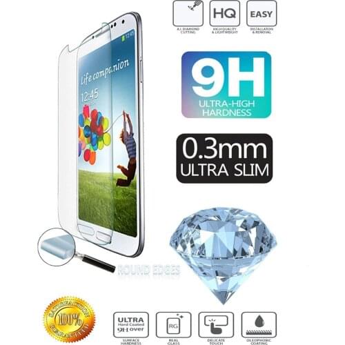 Wholesale 200pcs/lot 0.3mm 9H Screen Protector Tempered Glass For Samsung Galaxy S7 S6 Edge S5 S4 S3 S4mini S5mini Z3 A9