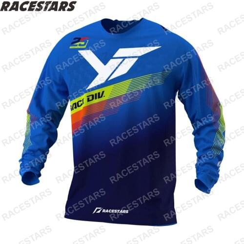 YT 2021 Motorcycle Gear Enduro Jersey Downhill Long Sleeve MTB Motocross Jersey Spexcel Cycling Jersey Maillot Ciclismo Hombre