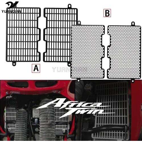 Motorcycle Radiator Grille Guard Cover Water tank protection For Honda XRV750 XRV 750 Africa Twin 750 RD07A XRV 650 Africa Twin