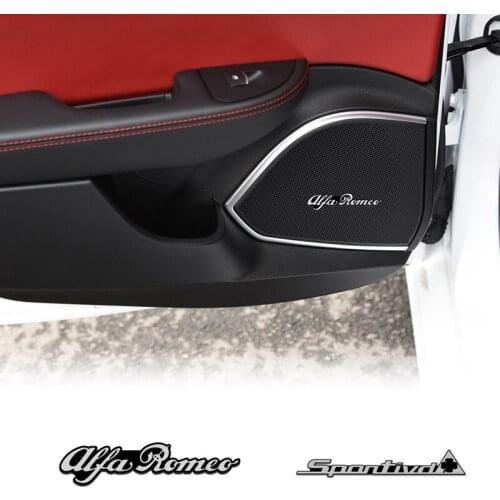 3D Metal Car Body Decoration Stickers for Alfa Romeo Mito 147 156 159 166 Giulia Giulietta Spider Modification Accessories