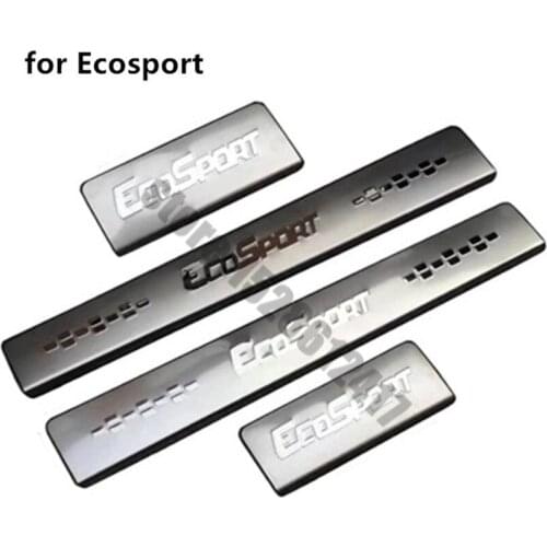 Auto parts Stainless Steel Scuff Plate/Door Sill Door Sill scuff plate door sill Car styling For Ford Ecosport 2013-2018