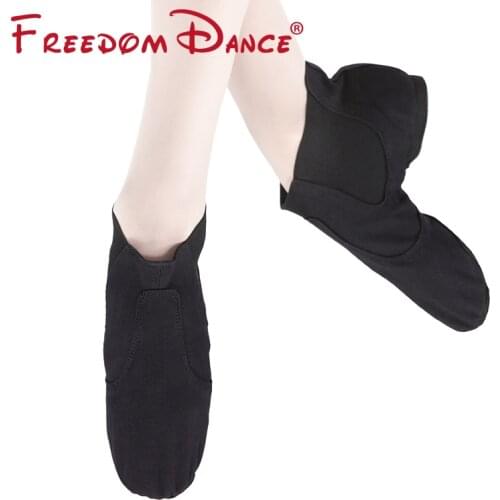Brand New Cloth Stretch Slip On Jazz Dance Boots For Women Men Boys Hip-Hop Exercise Ankle Boots Soft Indoor Training Shoes