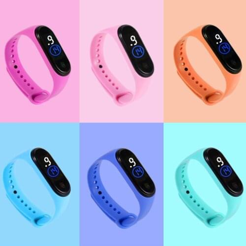 New Bracelet Electronic Sports Kids Watches Women Cartoon LED Clock White Light Children Watch For Girls Gift relojs infantil
