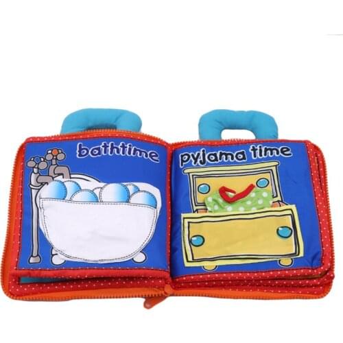 Childrens Educational Toys Baby Cognitive Book Soft Cloth Baby Intelligence Development Learn Picture Cognize Book