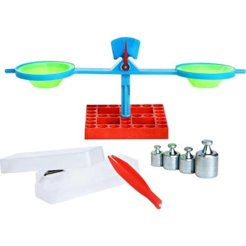 Kid Pallet Balance Toy Creative Educational DIY Self Assembly 3D Balance Scale for Kids Home Kindergarten Science Aids Gifts