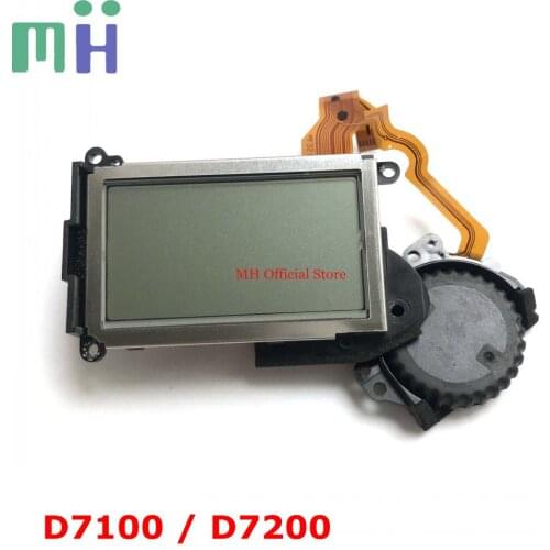 Used parts) For Nikon D7100 D7200 Top Cover LCD Screen Display Camera Replacement Spare Part