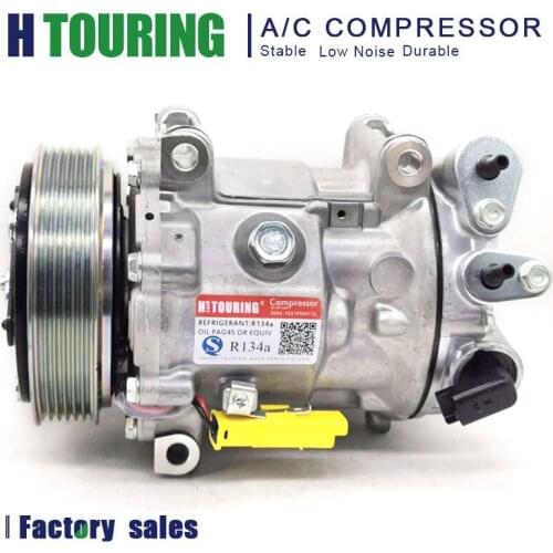 Sanden 7C16 1327E 6453PQ 1300 auto ac compressor For Citroen C5 Peugeot 407 9671820480 9648138680 9670022180 9660555280