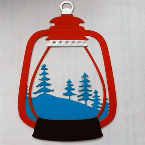 Lantern Design Metal Cutting Dies Stencil for DIY Scrapbooking Photo Album Embossing Paper Cards Decorative Crafts Die Cuts