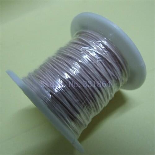 Mine antenna Litz wire,Multi-strand polyester silk envelope braided multi-strand wire 0.1mmX1000 strands,(1m )