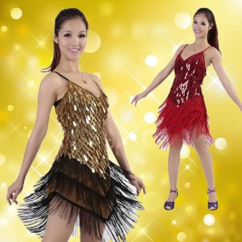 Newest !!woman Latin dance dress women tango salsa rumba modern dance costumes latin dress dancing clothes Dancewear