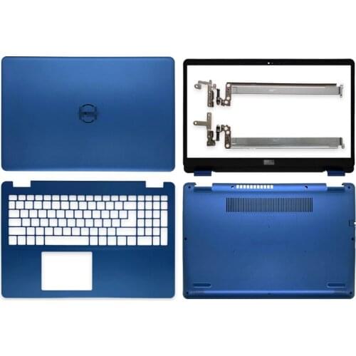 New Laptop Back Cover For Dell Inspiron 15 5584 LCD Back Cover/Front Bezel/Hinges/Palmrest/Bottom Case Blue Lower Case