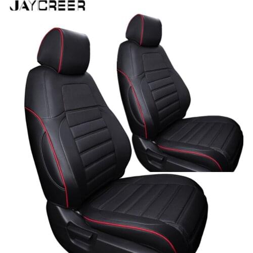 JayCreer Front and Rear Car Seat Covers For Honda CRV