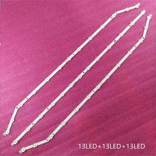3 PCS/set 13LED LED Backlight strip for Samsung UN40J6200 UE40H6203 UE40EH5300 D3GE-400SMB-R3 400SMA-R2 BN96-28767B 28766A