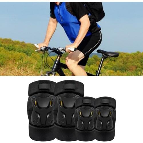 50% sales!4Pcs/Set CS-136C1 Elbow Knee Protector Damp-Proof Anti-Collision EVA Breathable Motorcycle Protector Set for Motorbike