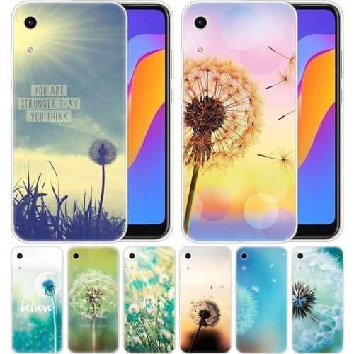 Luxury Soft Silicone Case Dandelion flying flower for Huawei Honor 9X 8A 7A 20 Pro 7X 8X 7S 8S 8 9 10 Lite View 20 20i 10i Play