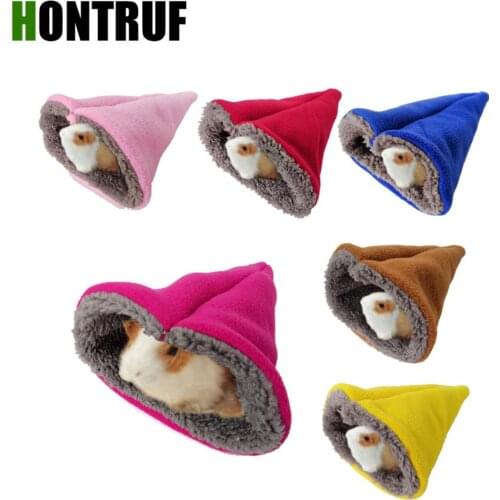 Hamster Sugar Glider Squirrel Guinea Pig Small Pet Sleeping Bag Warm Parrot Sleeping Bag Cotton Nest Winter Supplies