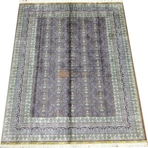 Seeykeep™ 6x8.5ft Silk Handknotted Oriental Rug-NY3016225