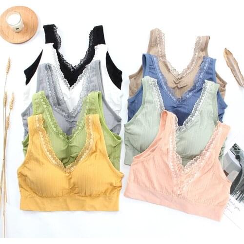 Sexy Lace Bras For Women Seamless Bra Push Up Bralette Brassiere Breathable Bra Comfortable Sleep Soutien Gorge Femme