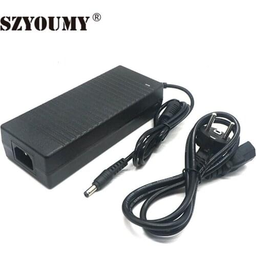 SZYOUMY 12V Led Strip Power Supply Adapter 100-240V To 12V 10A Transformer US UK EU AU plug 5.5*2.5mm