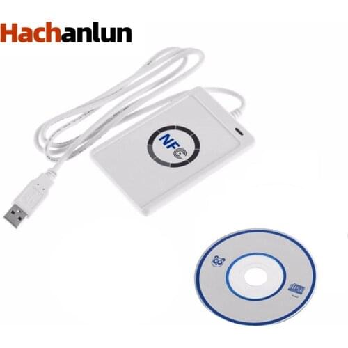 USB S50 ISO/IEC18092 M1 Cards NFC ACR122U RFID Smart Card Reader Writer Copier Duplicator 13.56mhz Tag Writable Clone Software