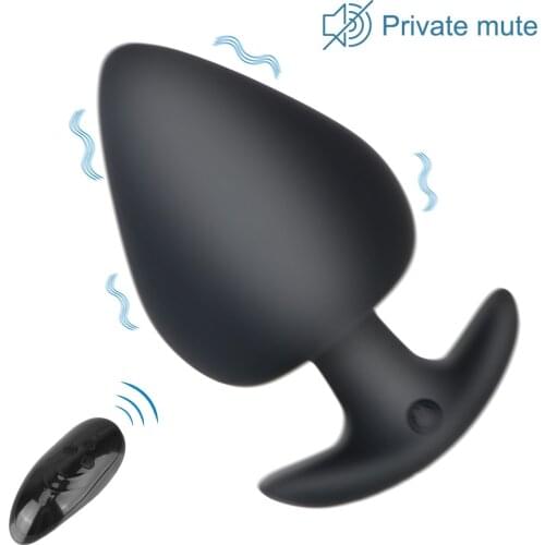 G spot Vibrator Butt Plug 10 Frequency Wireless Remote Male Prostate Massage Anal Plug Dildo Anal Vibrator Sex Toy For Men Woman