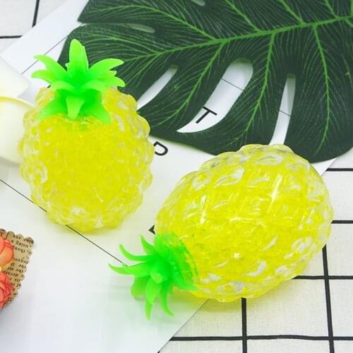 1PC Stress Ball Anxiety Hand Pineapple Toy Bubble Anxiety Relief Toy Set Miniature Novelty Toy Stress Relief Bubble Ball