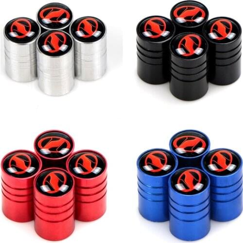 4PCS Car Wheel Tire Valve Stem Caps Cover Auto Parts For Toyota Alphard Vellfire AH30 2016 2017 2018 2019 Auto Accessories