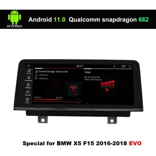 10.25" 8-Core Android 11 Car Multimedia Player for BMW X5 F15 (2017-2018 Original EVO ID5 ID6 System) Car GPS navigation