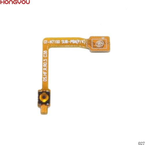 Power Button On / Off Switch Flex Cable For Samsung Galaxy Note 2 N7105 N7100 GT-N7100 N7105 I317 T889 I605 L900 R950 E250