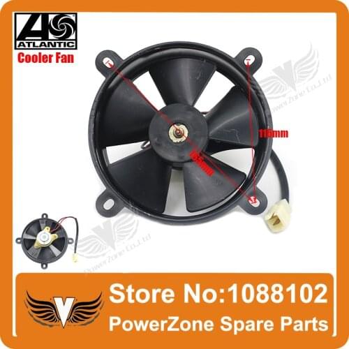 Dirt Pit Bike Motorcycle ATV Quad ZONGSHEN LIFAN Oil Cooler Water Cooler Radiator Electric Cooling Fan Free Shipping