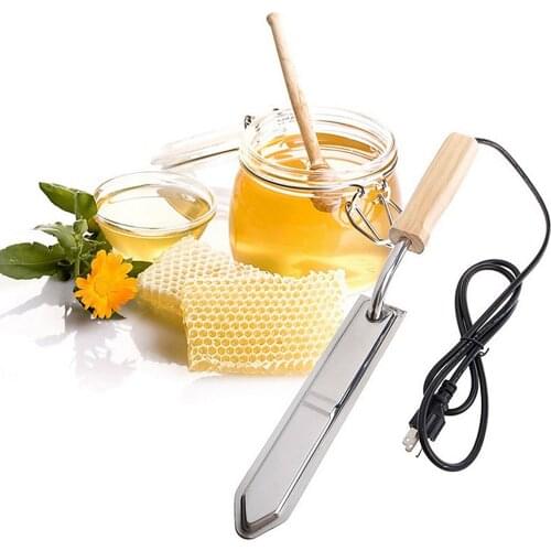1pcs Bee Tools Power Cut Honey Knife 220V Honey Cutter Beehive Beekeeping Equipment Heats Up Quickly Cutting Bee Extractor Tool