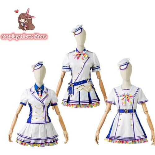 LoveLive SIF ALL STARS Aqours Nijigasaki High School Idol Club Cosplay Costume Halloween Christmas Costume