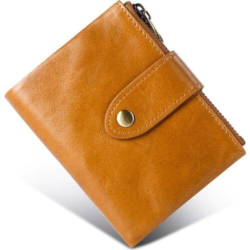 Fashion Genuine Leather Men Wallets Famous Brand short Wallet With Coin Pocket designer vintage Purse Card Holder For Men Unisex