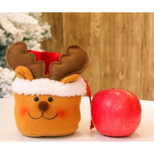 New Christmas Apple Box Christmas Eve Fruit Bag Packaging Box Christmas Gift Candy Bag Christmas Apple Bag