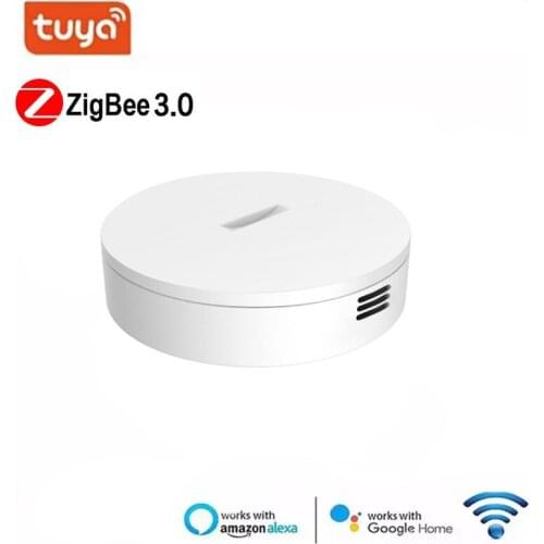 Tuya ZigBee Smart Temperature And Humidity Sensor Work With Zigbee Gateway Hub Via Alexa Google Home Smart Life Tuya App Control