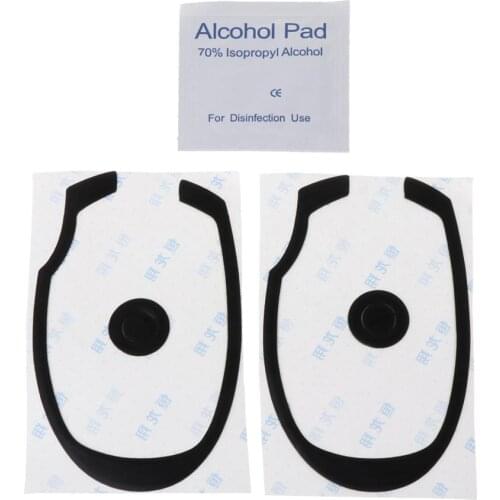 Special High Polymer Composites 2 Sets 0.6mm Thickness Mouse Feet Mouse Skates for Razer Naga Lava Version