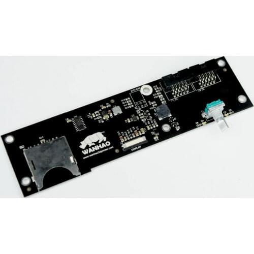 Wanhao Spare Part D6 Control Board for Display Replacement of Duplicator 6 Display Control Board of FDM 3D Printer