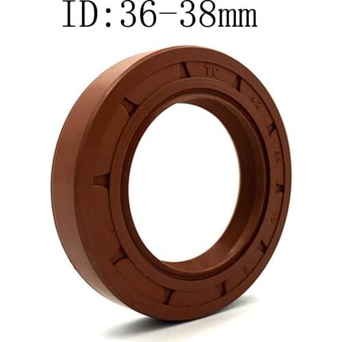 1PC ID 36/37/38*47*48*50*52*54*57*58*6/7/8/10/12 MM High Temperature Gasket Acid Resistance Fluorine Rubber Skeleton Oil Seal