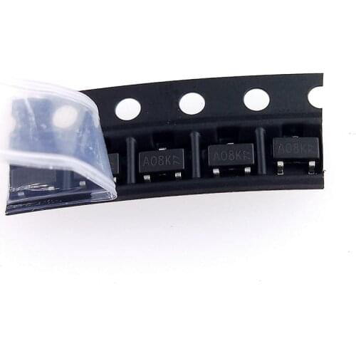 100psc/lot AO3400 AO3400A SOT-23 30V 5.7A 1.4W SMD mosfet transistor in stork