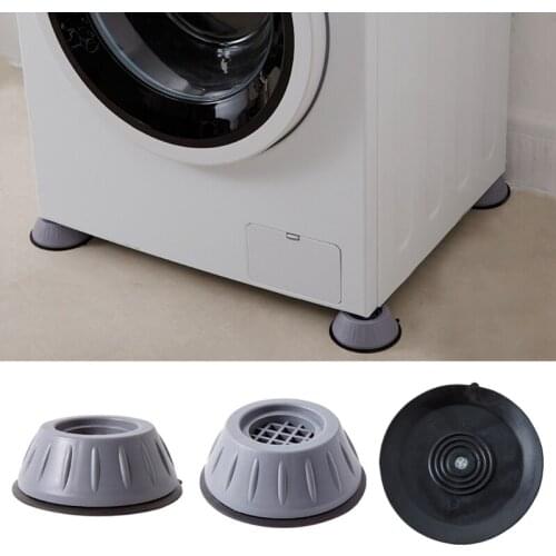 4 Pcs Washing Machine Feet Pads Refrigerator Anti-vibration Floor Mats Non Slip Shock Proof Furniture Protector