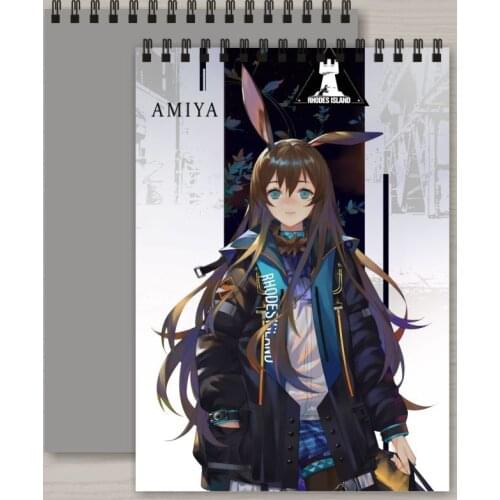 Anime Arknights A4 160g Sketchbook notebook student stationery 25 Sheets Drawing Paper Sketching