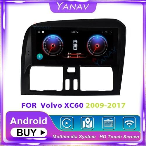 PX6 Car Radio Android For-Volvo XC60 2009-2017 Right Hand Drive Car Stereo Receiver Multimedia Player GPS Navigation Head Unit